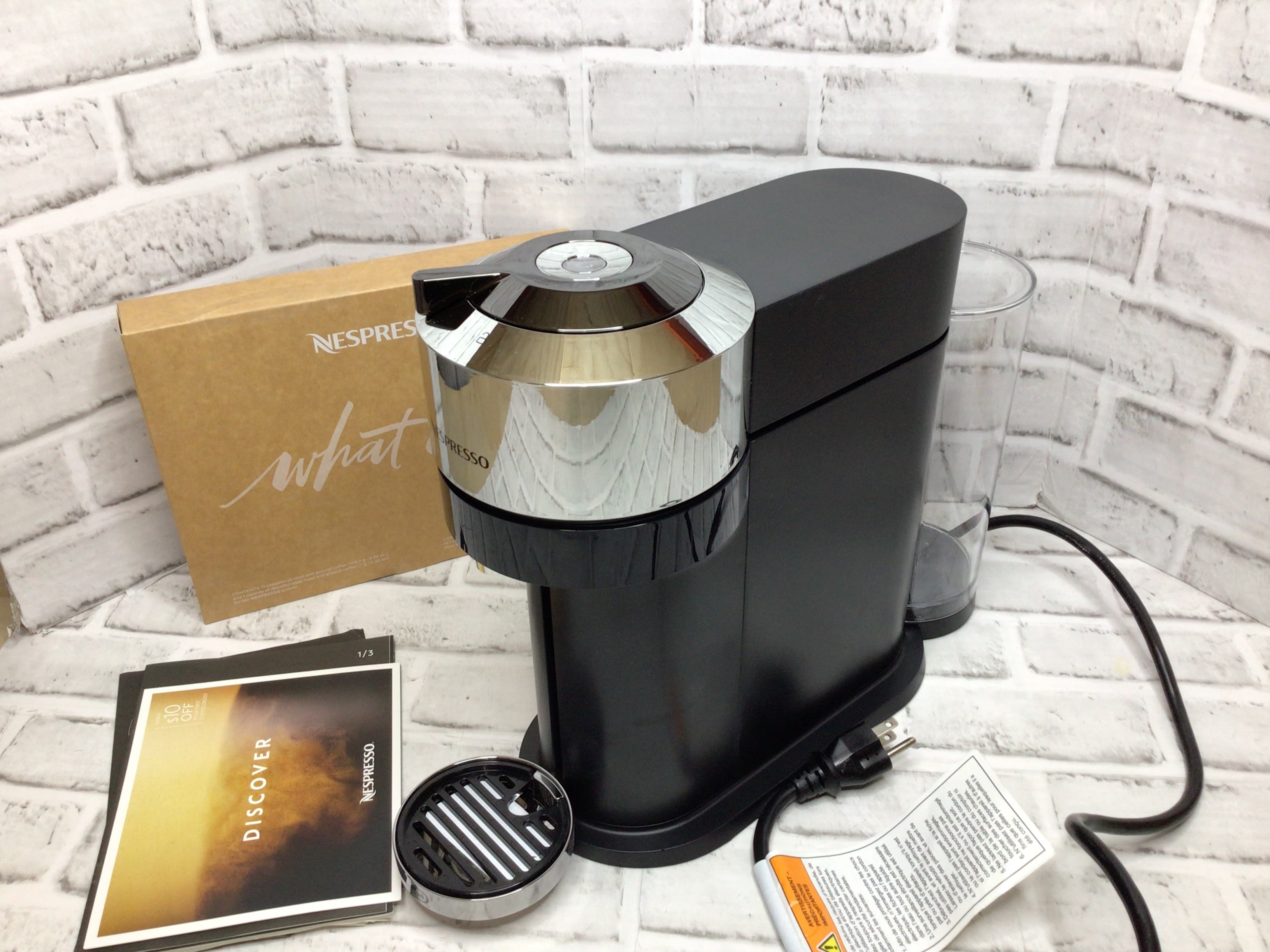 Nespresso ENV120C Vertuo Next Deluxe Coffee and Espresso Machine **OPEN BOX** (8148513980654)